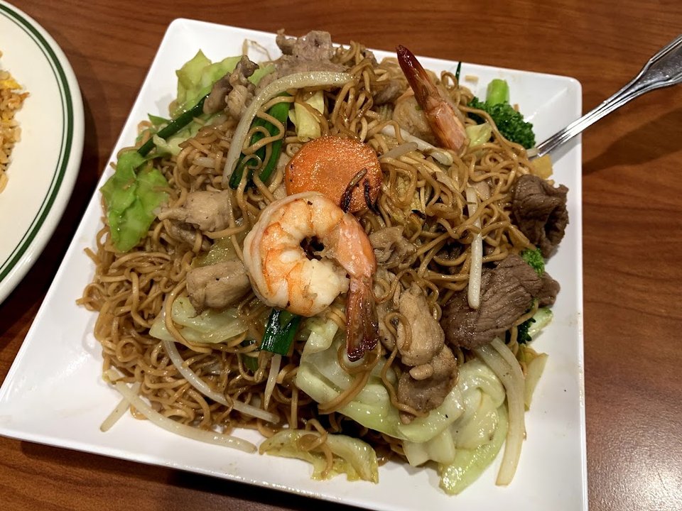 Beef or Shrimp Chow Mein